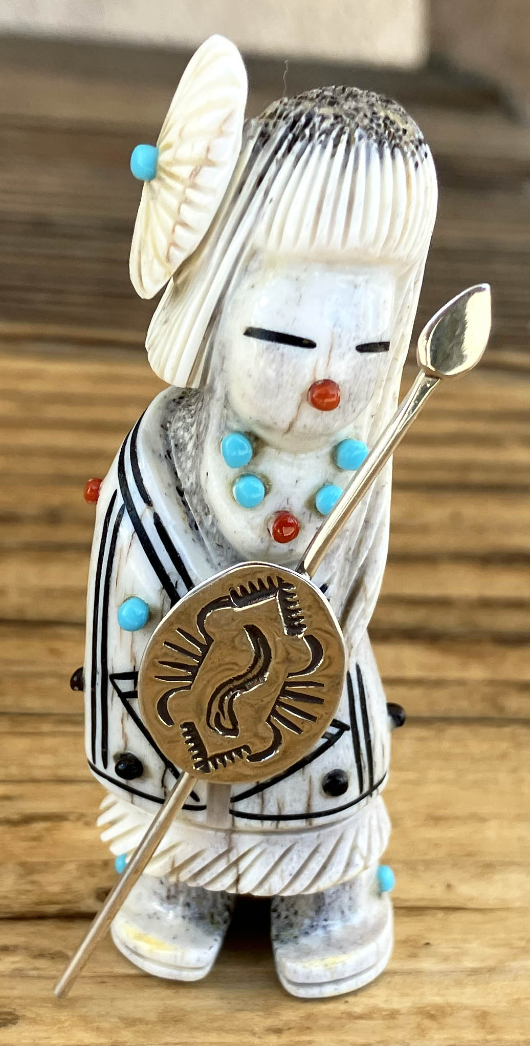 Claudia Peina | Zuni Maiden Fetish | Penfield Gallery of Indian Arts | Albuquerque, New Mexico